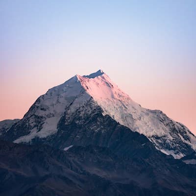 A mountain